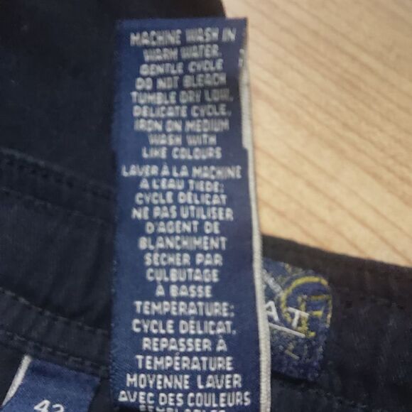 Retreat Men's Elastic Waist Drawstring Black Shorts sz 42 - Picture 11 of 11